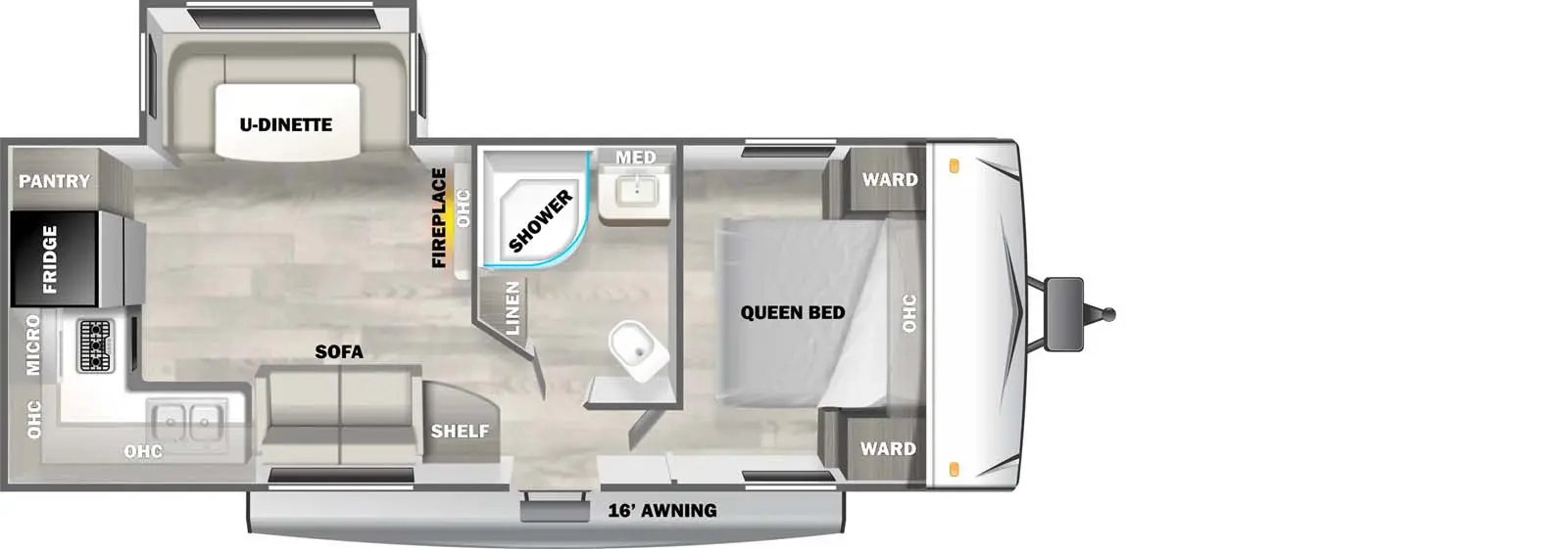 2460RKX Floorplan Image